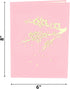 Valentines Day Cards - Pop Up Anniversary Card for Wife, 3D Wedding Birthday Card, Cherry Blossom Swing