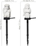 YZYOE 2 Packs of Solar Angels Children's Floor Lamps, Garden Decoration Resin Cute Little elf Lamps,Wireless Twilight