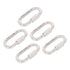 SHONAN 2.3 Inch Chain Quick Links, 5 Pcs Marine Grade Quick Link Connector, Stainless Steel 316