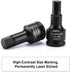3/4 Inch Set, 5-Pieces, 14mm, 17mm, 19mm, 22mm, 24mm, 3/4" Set, CASOMAN Drive Impact Hex Driver Metric, Drive Master
