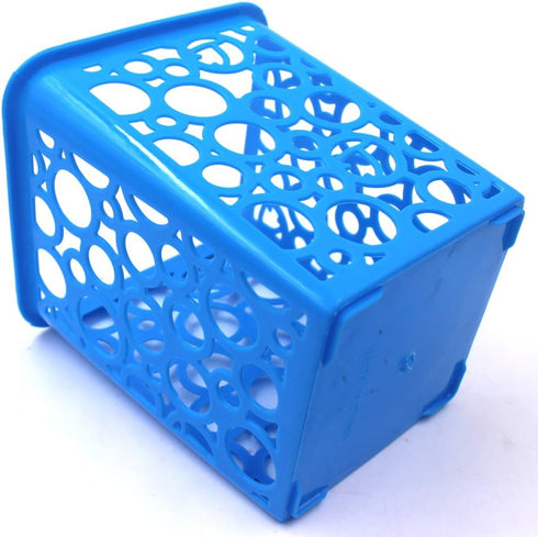 Desktop Office Storage Organizer, Hollow Pen Pencil Holder Basket, Set of 4