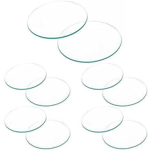 Watch Glass Beaker Cover Set, 10PCS 100mm High Temperature Resistant Lids for Scientific Laboratory Equipment