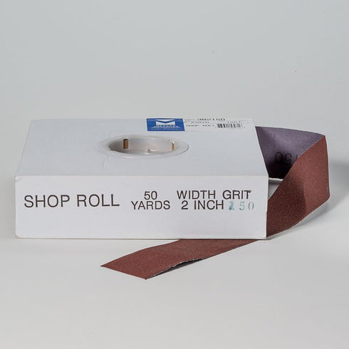 Mercer Industries 382150-2" x 50 yards Shop Roll, 150 Grit
