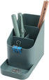 BLUE GINKGO Desk Holder Organizer, Office Supplies Pencil and Pen Holder for Desk Accessories