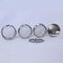 3 Pcs Lab Sieves, 6 Inch Diameter Test Sifter with Tray and Lid