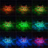 OKQYIMAQQ Solar Table Light, Solar Mosaic Lights Color Changing Solar Glass Ball Garden Lights Waterproof Outdoor Night