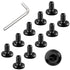 WYLWLS M6 x 14mm Bolt, 10 Pcs Per Set with 1 Hex Spanner,