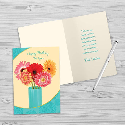 Designer Greetings Assorted All Occasion Cards, 12 Foiled and Embossed Cards for Various Events