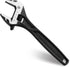 WORKPRO 6" Adjustable Wrench - Black Oxide Wrench with Inch/Metric Scale, Premium Cr-V Steel