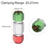 HARFINGTON Aluminum Alloy Pin Gage Handle, 20-21mm Clamping Range, Go No Double End Gauge Handle