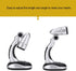 Zerodis Adjustable 12 LED Desk Lamp, Eye Care Reading Table Light, Battery Powered