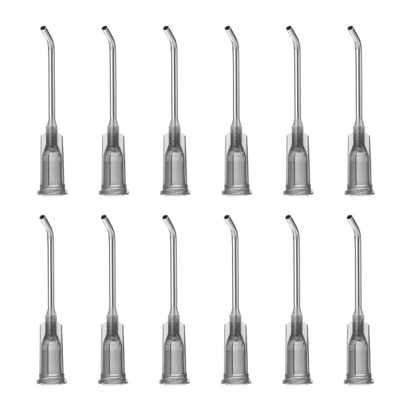 PATIKIL Blunt Tip Dispensing Needles with Bent Blunt Needle, 12 Pcs 1 Inch 16G Industrial Liquid Dispenser Needle