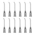 PATIKIL Blunt Tip Dispensing Needles with Bent Blunt Needle, 12 Pcs 1 Inch 16G Industrial Liquid Dispenser Needle