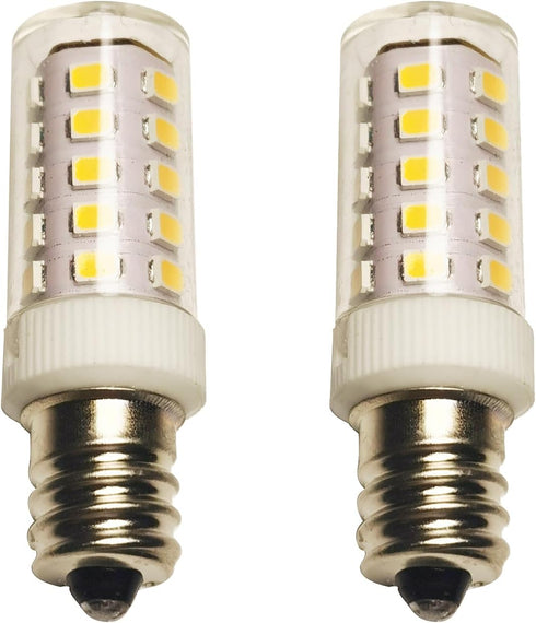 E12 LED Bulb for Turkish Mosaic Lamp Replace E12 30 Watt Halogen Equivalent Warm White 3000K Non-dimmable Candle Base Light Bulbs for Ceiling Fan, Chandelier (Warm White, 2 Pack) by GOGERS