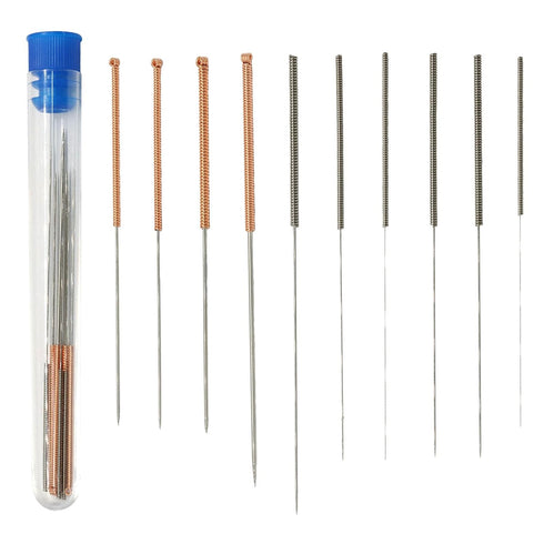 Seimneire 10 3D Nozzle Nozzle 0.15/0.2/0.25/0.3/0.35/0.4/0.5/0.6/0.8/1.0mm 3D Pieces Printer Cleaning Kit, Stainless