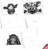 The Best Card Company - 10 Boxed Thank You Cards w/Envelopes - Animal Appreciation Stationery Set for Men Women Kids