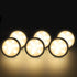 YGS-Tech LED Under Cabinet Lighting Kit, 1020 Lumens LED Puck Light, 3000K Warm White, Touch Dimming, 6-Pack