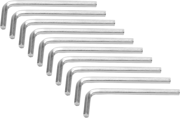4mm Hex Key Wrench, Allen Key Replacement, Small Hex Wrench for Repairing Bike and Furniture (10Pcs)
