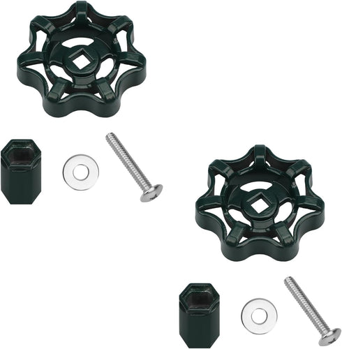 C-134KT-805 Outdoor Faucet Handle,Hose bib repair kit for PRIER-C-134KT-805 C-134/144/154 with Universal Design Adapter and Screws (2 pcs)