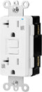 Amazon Basics Weather-Resistant GFCI Receptacle with LED Indicator, 20 Amp, White