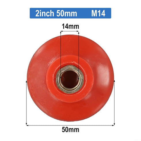 UrbanHui 50mm M10/For Self Car Polishing Sanding Pad, Compatible for Quick Pad Changes ()
