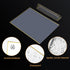 KILY-WILY 5 7 Display-12 Packs Gold Frames x Acrylic Sign Holder Double Sided Wedding Table Number Holder Clear Plastic