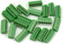 8-Pin 2.54mm Pitch 150V 6A PCB Mount Screw Terminal Block Connector - (20 Pcs)