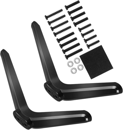 INOOMP 2 Pcs Tv Mounting Brackets for Tvs Plastic Tabletop Stand with Non