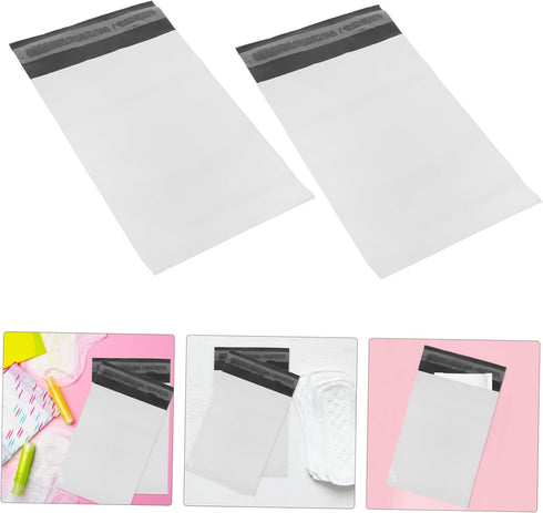 200pcs Napkin Bags Thickened Self-Sealing Menstrual Pouches for Women Practical Waste Storage Bags for Feminine