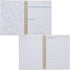 Paper Junkie Budget Tracker Notebook - 8.5 x 6 in Hardcover, Undated Format, Gold Foil Dots for Financial Planner