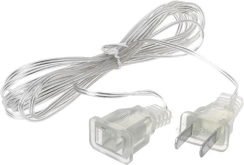 Dwuww String Extension Lights Transparent Cable Extension Cord Plug Lamp Extension Cord Invisible