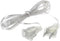 Czhotg Clear Outdoor String Light Extension Cord Waterproof Flexible Transparent Cable for Indoor/Outdoor