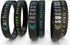 Inkstone 6-Pack Motivational Silicone Wristbands - Success, Achieve, Focus - Adult Unisex Size for Men Women