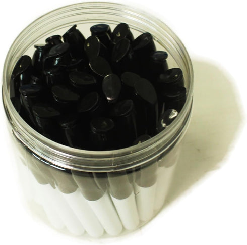 SKKSTATIONERY 36 Pcs Mini Dry Erase Markers, Whiteboard Marker Pens, 3.5'', Black