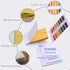 pH Test Paper, 1-14 Extensive Litmus Test Strips for Saliva, Urine, Water, Soil Testing (2-Pack)