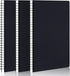 EUSOAR Graph Paper Spiral Notebook, B5 3 Pack, 7.3"x10.2", 120 Pages for Math and Science Students