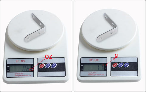 Ferixan 90 6 Pack 2 inch L Shelf Brackets - Small Light Weight Degree Angle Corner Bracket: Stainless Steel Solid