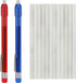 Gutimore Soapstone Holder Pack of 14, 2 Round Pencils & 12 Refills for Welding, Metal Fabrication