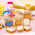 Kawaii Toast Bread Eraser - Cute 3D Cartoon Pencil Eraser for Kid Painters and Artists