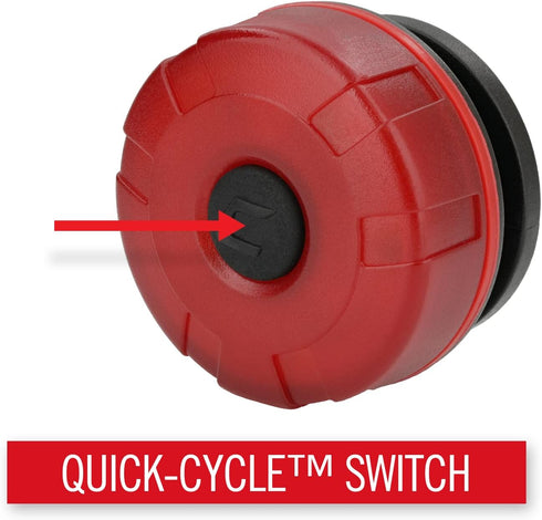 Coast SL1R USB Rechargeable Safety Clip Light, Multi-Mode Red Light, Adhesive Dual Mount for Running, Cycling, Job Site
