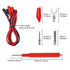 DIANN 2 Sets 16 in 1 Multimeter Test Leads Kit Digital Probes & Leads Set with Replaceable Testing Pen Test Hook Alligator Clips Banana Plug Measurement Tools for Electrical Power Experiments