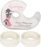 Double Sided Clothing Tape, 2 Rolls Body Tape with Dispenser, Transparent Strong Fabric Tape for Dress, Clothes, Women