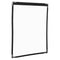 PVC Menu Book 2-Side Restaurant Menu Holder with White Corner 21.6 X