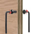 50 Sets M6x35mm Black Binding Post Screws Socket Cover Bolt Fastener Connector for Wood Rivet Socket Cap