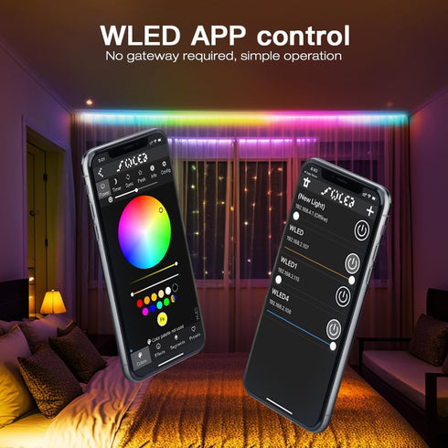 Sogledwow ESP32 WS2811 WS2812 SK6812 TM1814 WS2813 WS2815 GLEDOPTO WLED LED Strip Controller with Mic Microphone Music