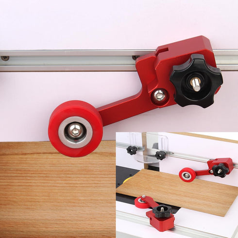 Updated Bearing Roller Featherboards, Precision Stock Guides for Table Saw Router Tables, Band Saws, Woodworking Tools