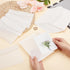 PH PandaHall 50pcs Translucent Envelopes, 6.9x 4.9'' Glassine Envelopes, White Clear Paper for Greeting Cards