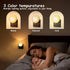 Dimmable 3 Moon Night Light Plug in Wall, LED Lunar Lamp with Color Lighting & Timer, Decorative Wall Night Light