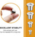 20pcs Solid Dowel and Tenon Center Transfer Plugs - Doweling Centering Pins Drill Hole Tool for Woodworking