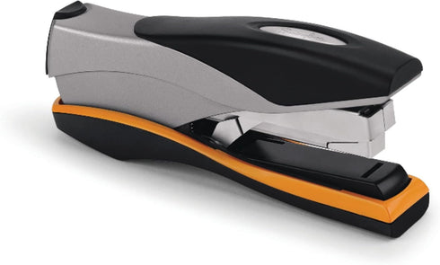 Swingline Optima 40 Stapler, 40 Sheet Capacity, Jam Free, Soft Grip, Metal, Orange and Gray